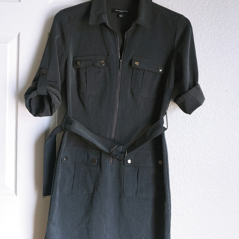 Gray dress size 4